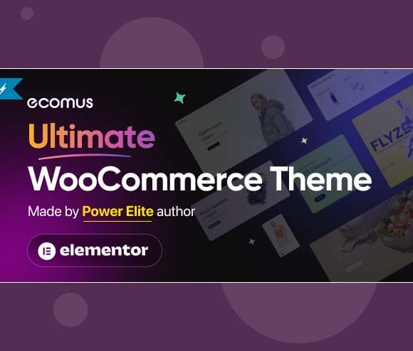 Gpl Theme Ecomus - Multipurpose WooCommerce Theme