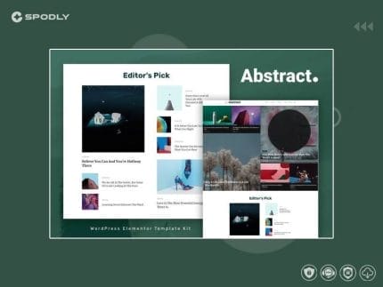 Abstract - Blog & Magazine Elementor Template Kit