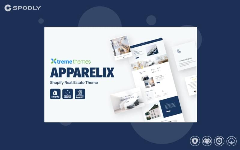 Apparelix Shopify Real Estate Theme