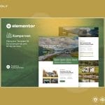 Kamperven – Campervan & RV Rental Elementor Template Kit