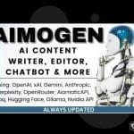 Aimogen Pro – All-in-One AI Content Writer, Editor, ChatBot & Automation Toolkit