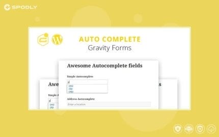 Gravity Forms Autocomplete