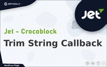 JetEngine - Trim String Callback
