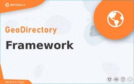 Wordpress Plugin GeoDirectory - Framework