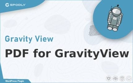 Wordpress Plugin GravityView - PDF for GravityView