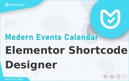 Wordpress Plugin MEC - Elementor Shortcode Designer