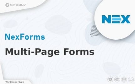 Wordpress Plugin NEX-Forms - Multi-Page Forms
