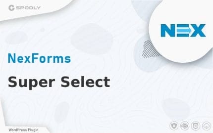 Wordpress Plugin NEX-Forms - Super Select
