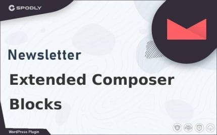 Wordpress Plugin Newsletter - Extended Composer Blocks
