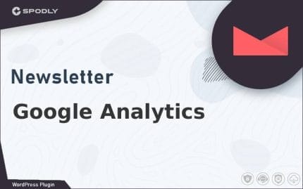 Wordpress Plugin Newsletter - Google Analytics
