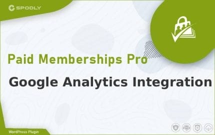 Wordpress Plugin Paid Memberships Pro - Google Analytics Integration
