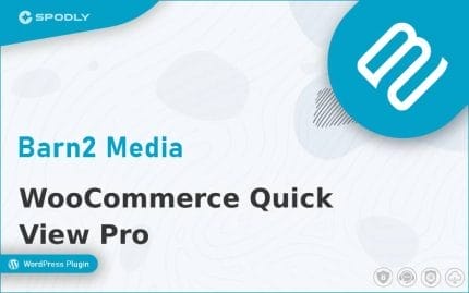 Wordpress Plugin Barn2 - WooCommerce Quick View Pro