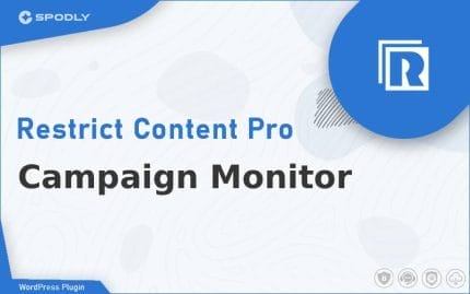Restrict Content Pro - Campaign Monitor
