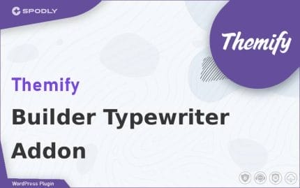 Wordpress Plugin Themify - Builder Typewriter Addon