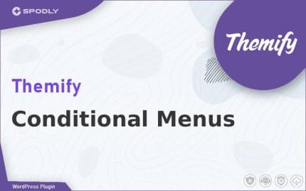 Wordpress Plugin Themify - Conditional Menus