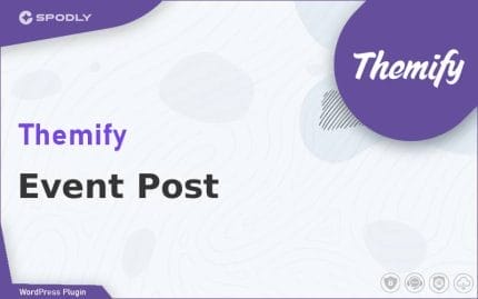 Wordpress Plugin Themify - Event Post