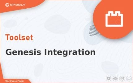 Wordpress Plugin Toolset - Genesis Integration