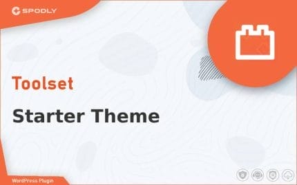 Wordpress Plugin Toolset - Starter Theme