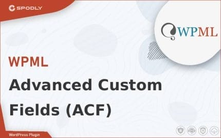 Wordpress Plugin WPML - Advanced Custom Fields (ACF)