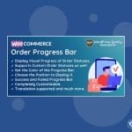 Wordpress plugin WooCommerce Order Progress Bar | Order Tracking