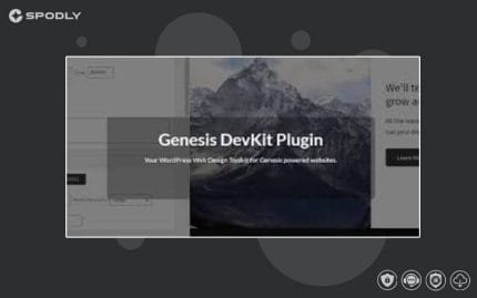 Genesis DevKit - WordPress Plugin