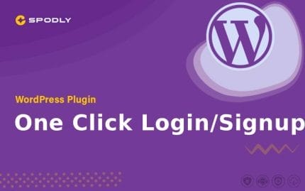 One Click Login/Signup - WordPress Plugin