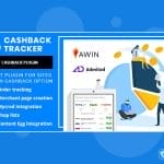 Cashback Tracker Wordpress Plugin