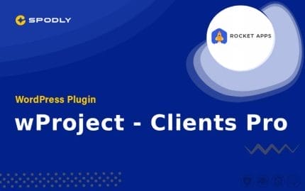 Wordpress Plugin wProject - Clients Pro