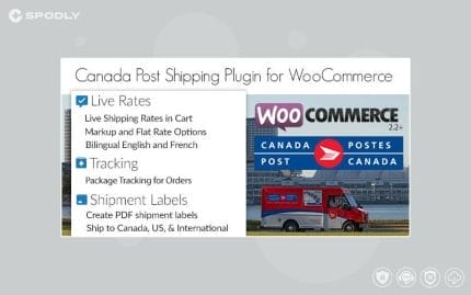 Wordpress plugin Canada Post WooCommerce Shipping Plugin for Rates, Labels and Tracking