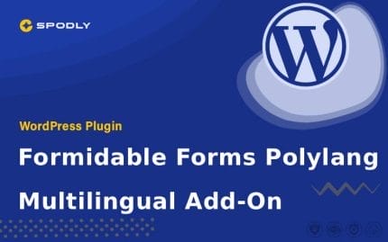 Wordpress plugin Formidable Forms – Polylang Multilingual Add-On