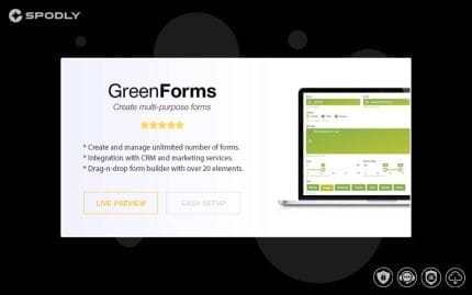Wordpress plugin Green Forms - WordPress Form Builder