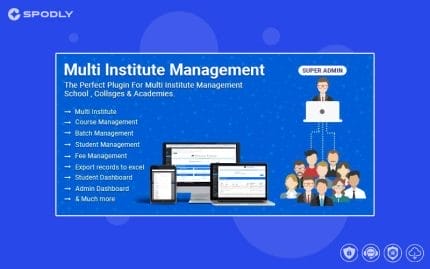Wordpress plugin Multi Institute Management