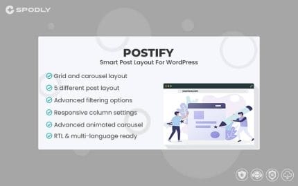 Wordpress plugin Smart Post Layout For WordPress