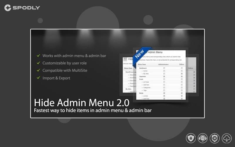 Wordpress plugin WordPress Hide Admin Menu Plugin Wordpress plugin WordPress Hide Admin Menu Plugin