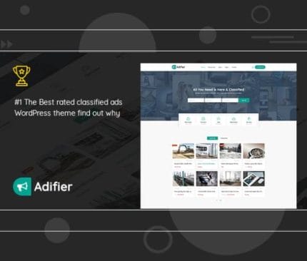 Adifier - Classified Ads WordPress Theme
