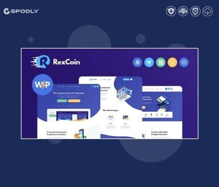 RexCoin A Multi-Purpose Cryptocurrency & Coin ICO WordPress Theme