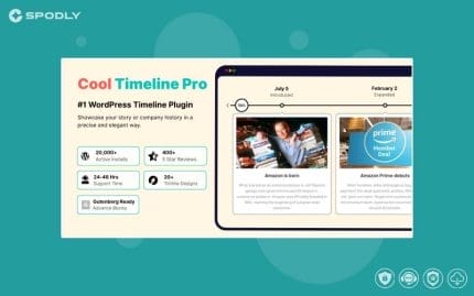 Cool Timeline Pro - Horizontal & Vertical Timeline Plugin For WordPress