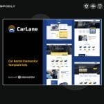 Gpl-CarLane-Car-Rental-Elementor-Template-Kit