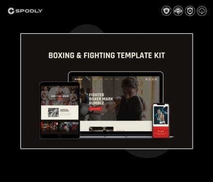 Gpl-Rumble-Boxing-MMA-Fighting-Elementor-Template-Kit