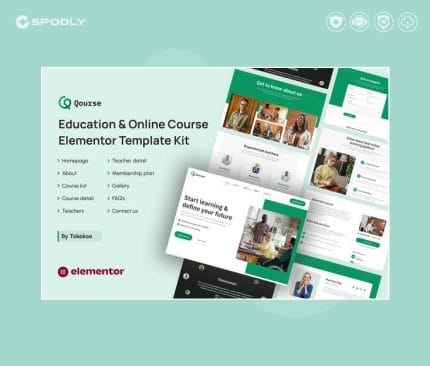 GplQourse-Education-Online-Course-Elementor-Template-Kit