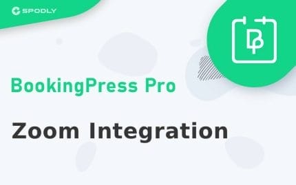 BookingPress Pro - Zoom Integration