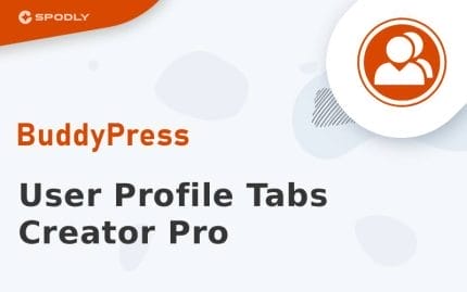 BuddyPress - User Profile Tabs Creator Pro