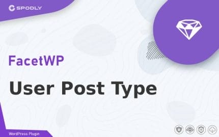 FacetWP - User Post Type
