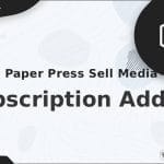 Graph Paper Press Sell Media - Subscription Add-On