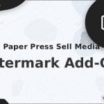 Graph Paper Press Sell Media - Watermark Add-On