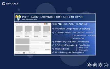 PW Grid/List Post Layout For WPBakery