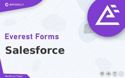 Wordpress Plugin Everest Forms - Salesforce