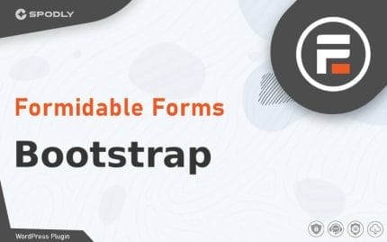 Wordpress Plugin Formidable Forms - Bootstrap