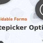 Wordpress Plugin Formidable Forms - Datepicker Options