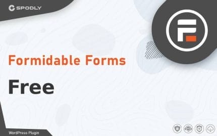 Wordpress Plugin Formidable Forms - Free